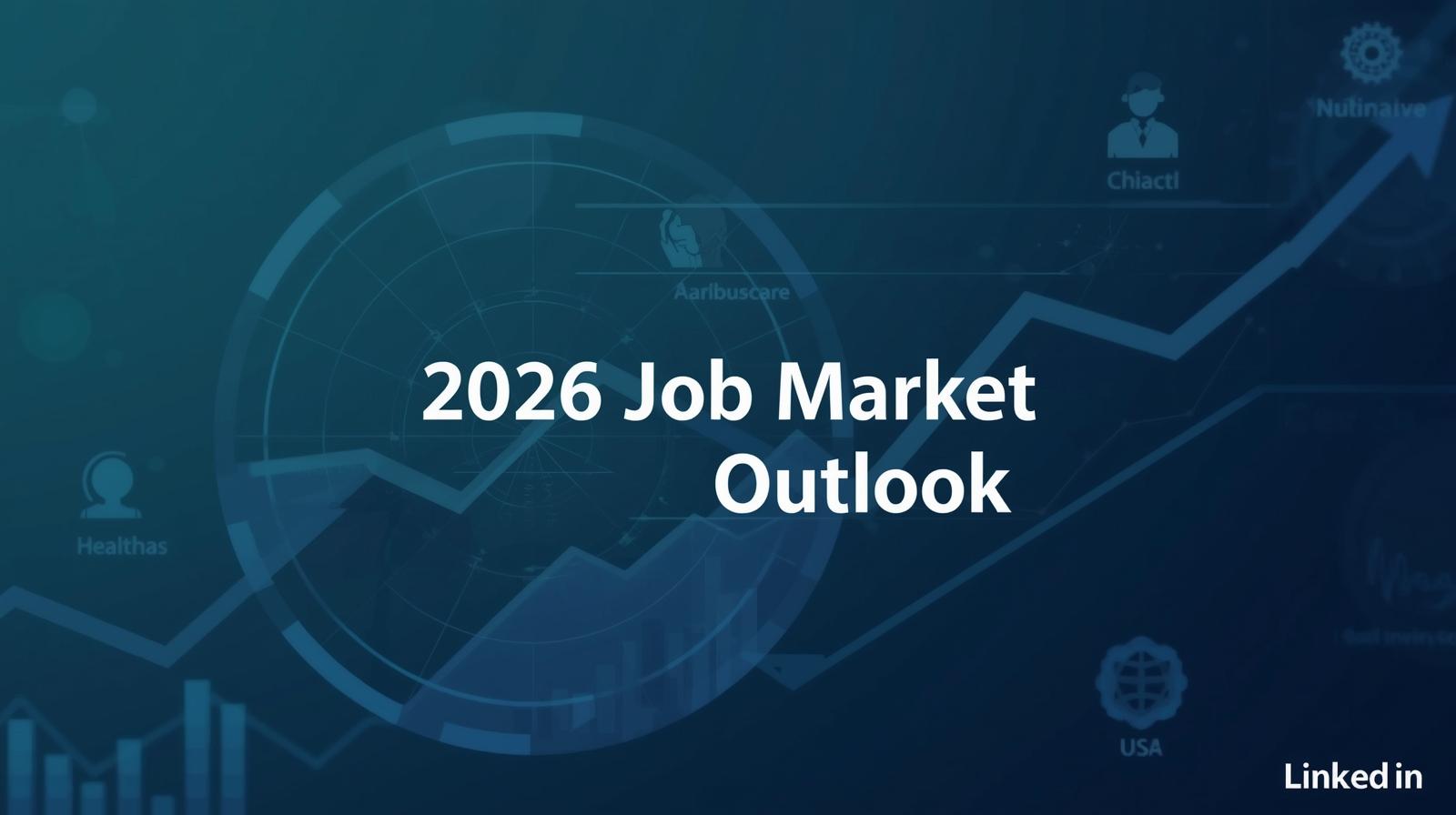 Title on blue blackground